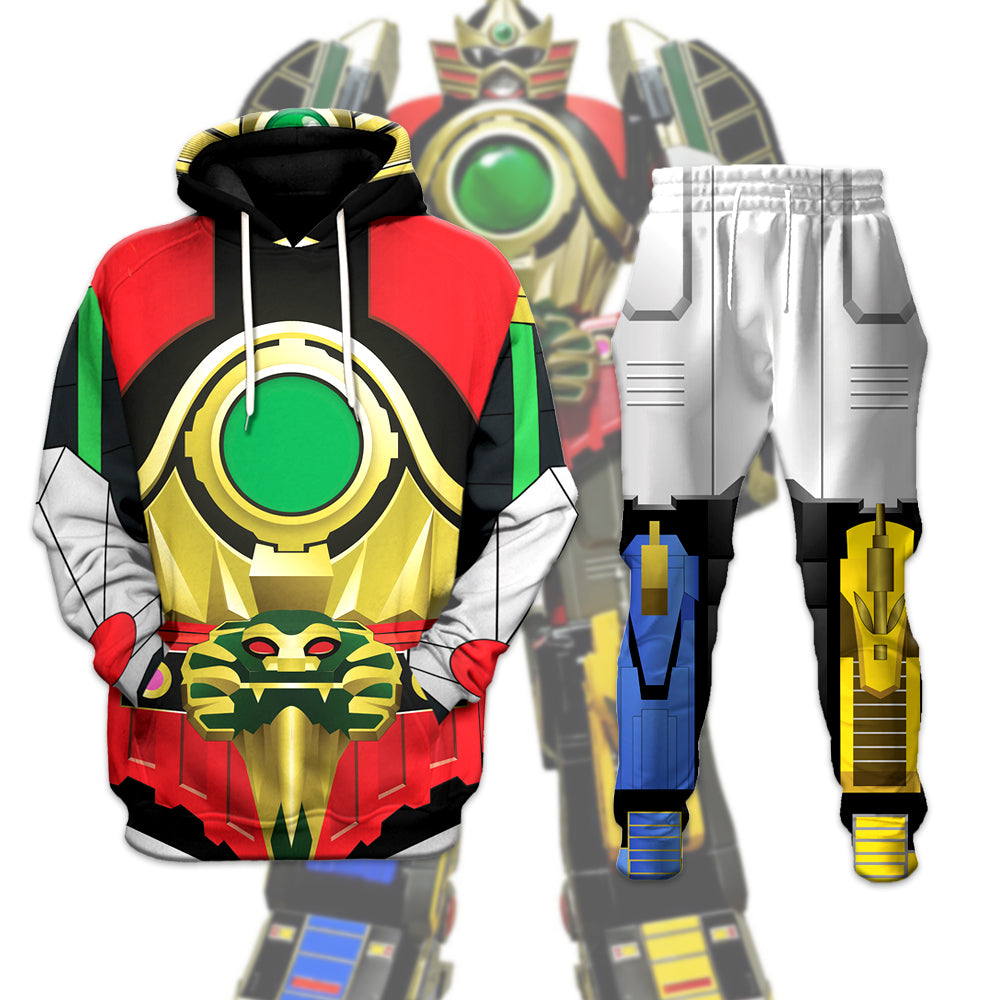 Legacy Thunderzord Megazord track suit 