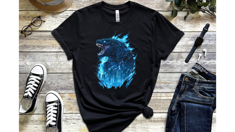 Legendary Kaiju Majesty - Godzilla Fan Shirt, King of the Monsters Tee, Adult Unisex Apparel, Tokyo Monster Tshirt