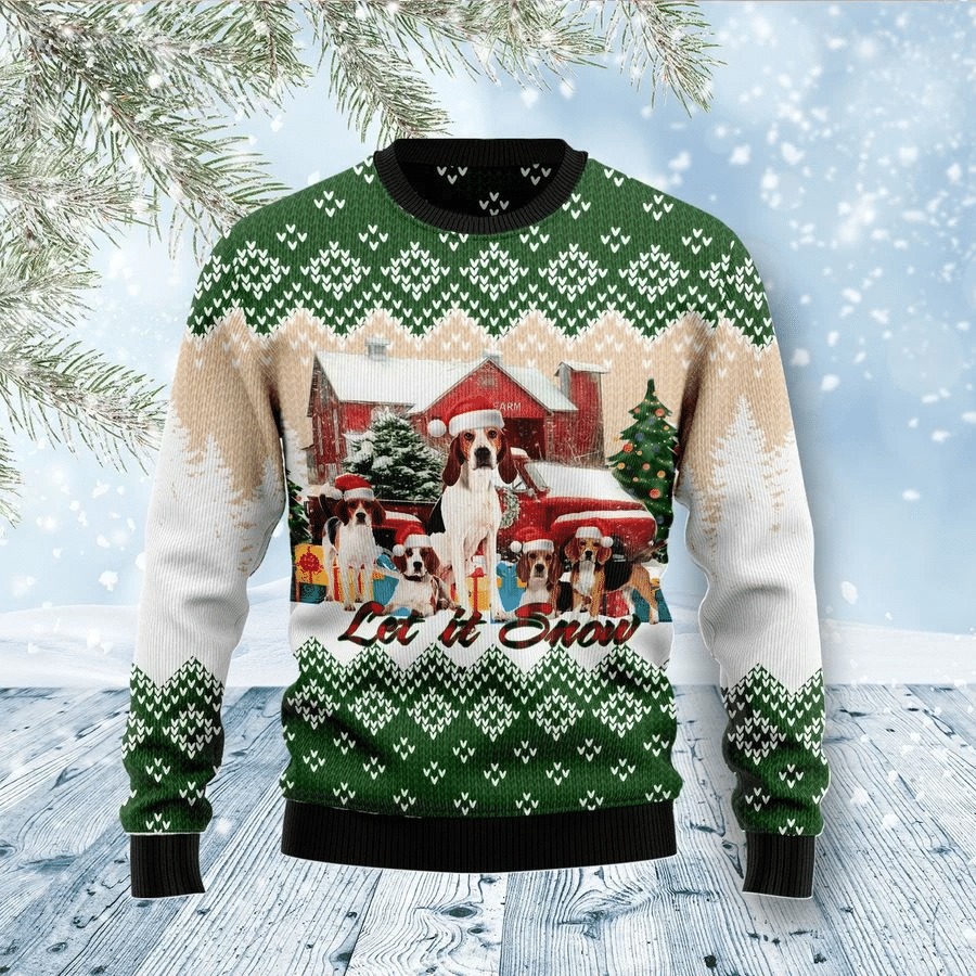 Let It Snow Ugly Christmas Sweater