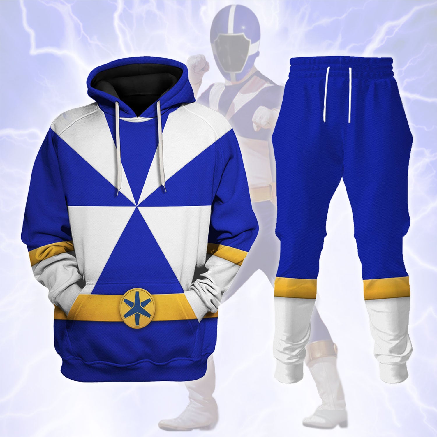 Lightspeed Blue Ranger track suit 