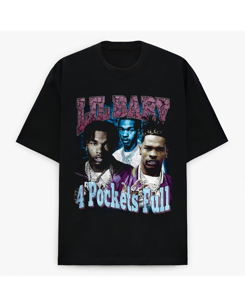 Lil Baby 4PF Merch Tee - Black