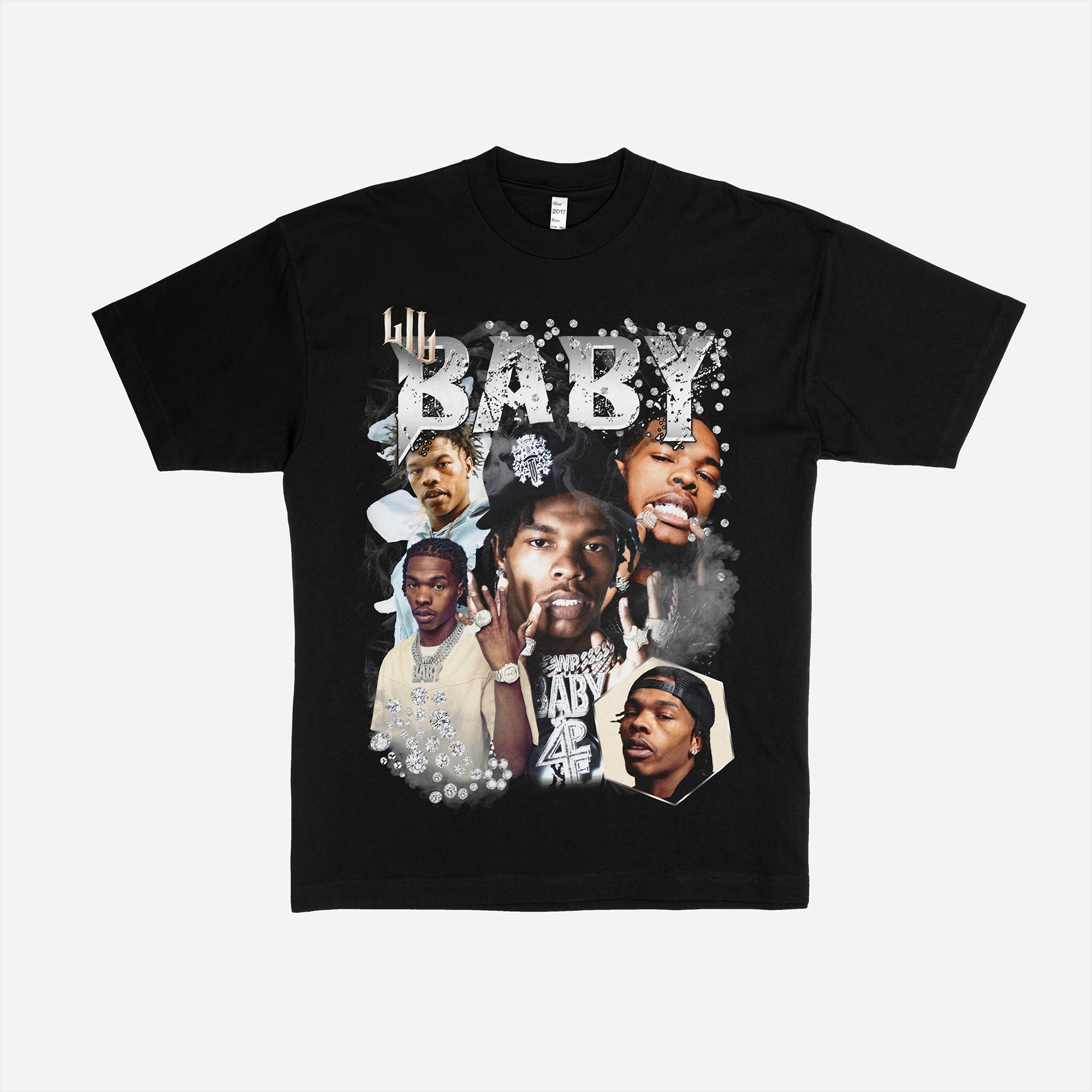 Lil Baby Diamonds Vintage Graphic T-Shirt