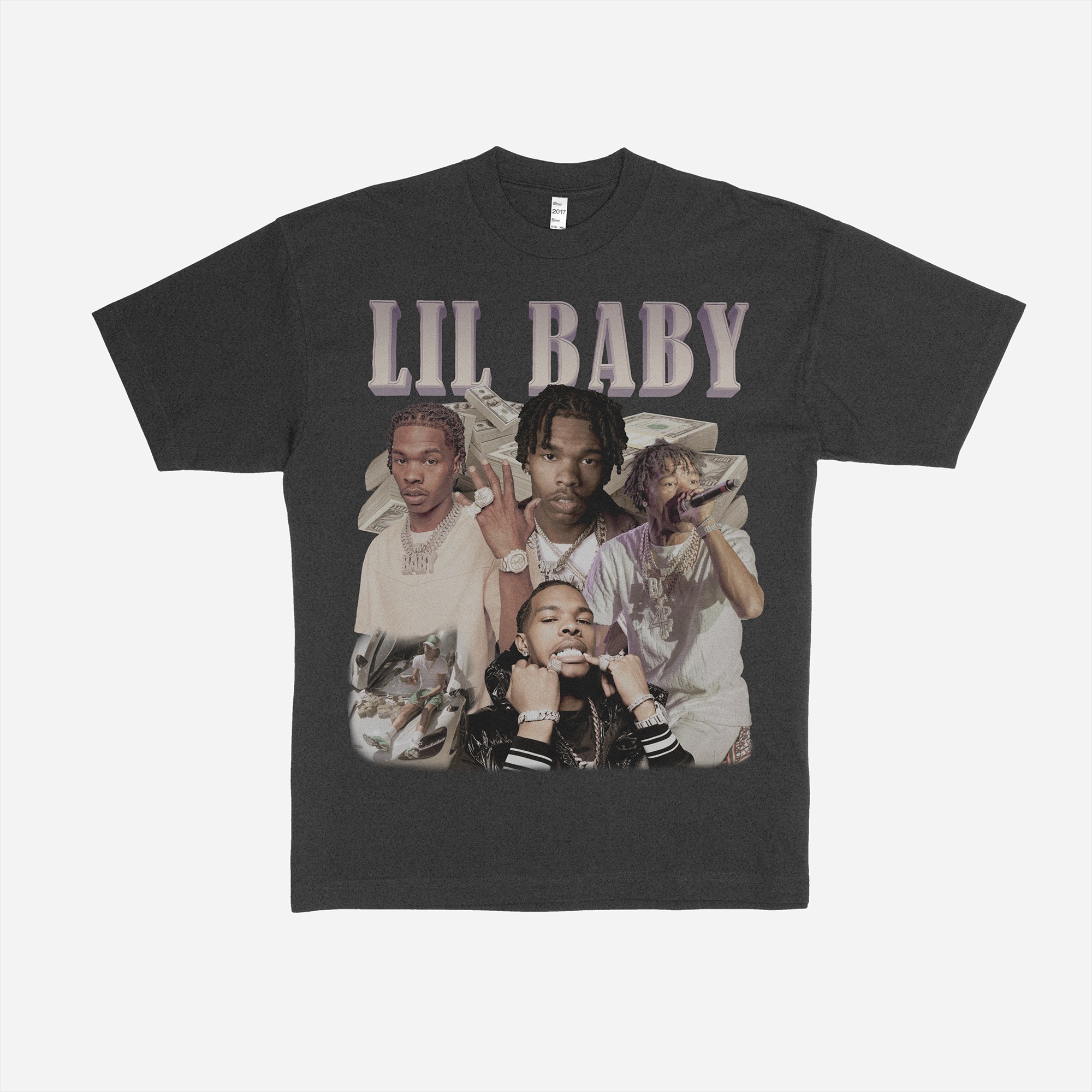 Lil Baby Oversized Vintage Graphic Tee