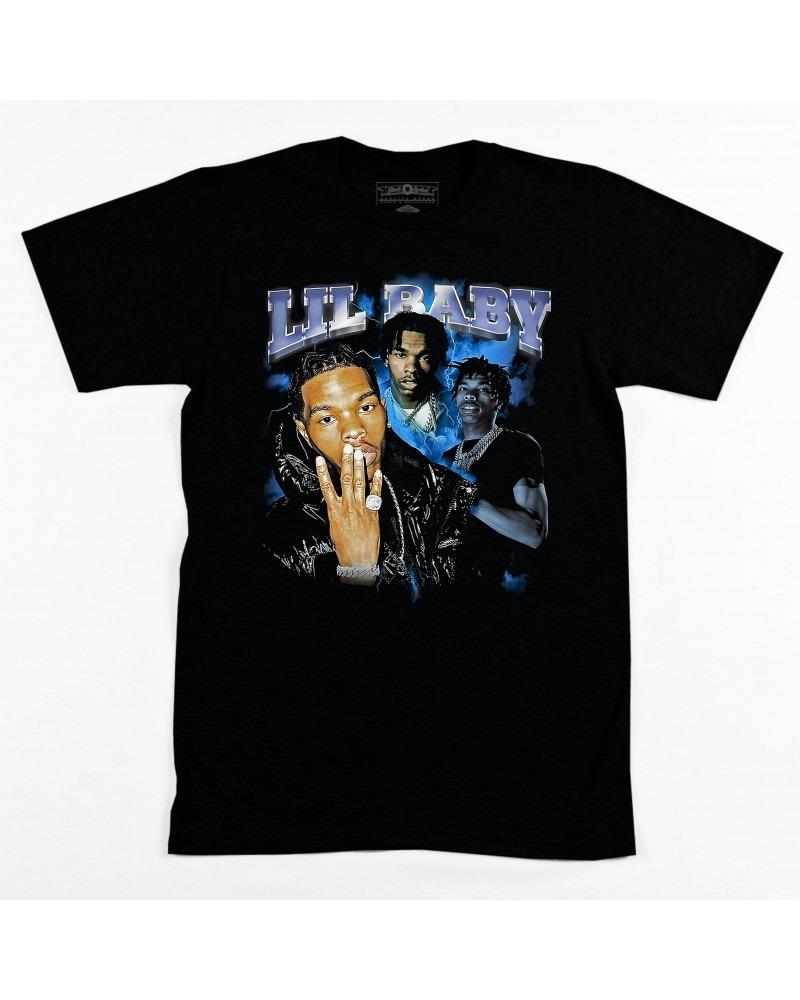 Lil Baby Retro Storm Tee - Black