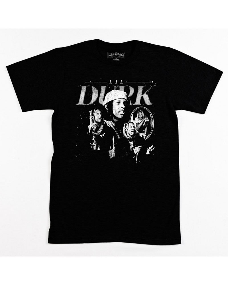 Lil Durk Vintage Portraits Tee - Black