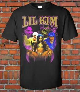 Lil KIm 90s Style Vintage Bootleg Rap Tee Bad Boy Biggie Junior MAFIA Hip Hop