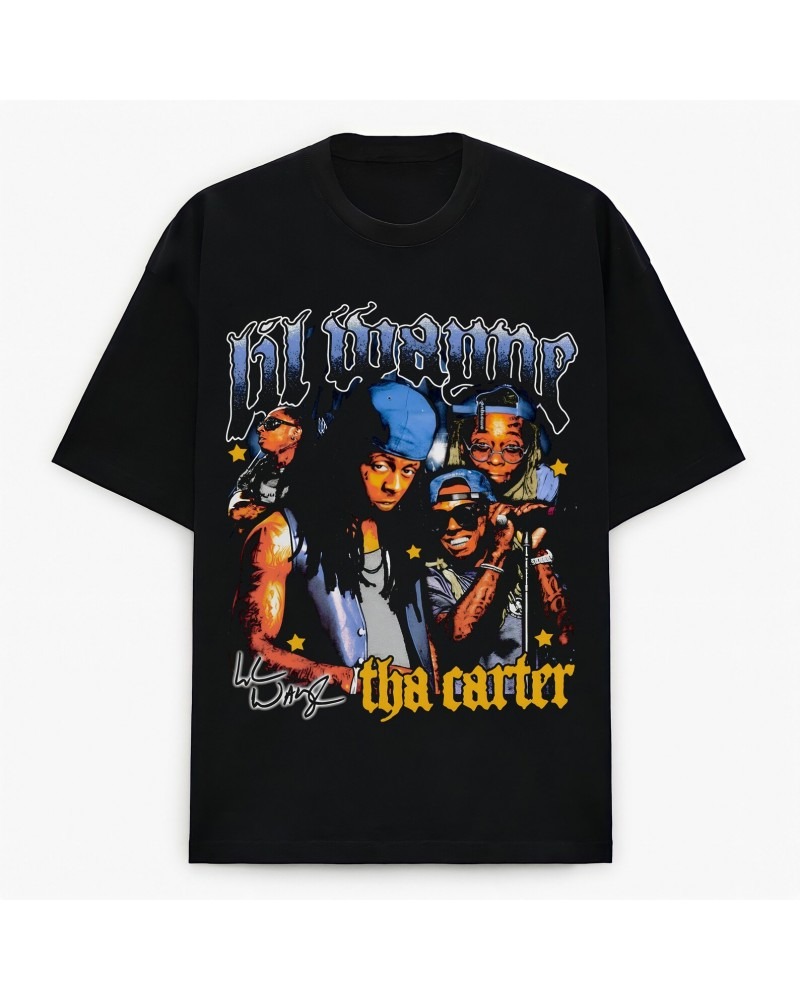 Lil Wayne Tha Carter Retro Tee - Black