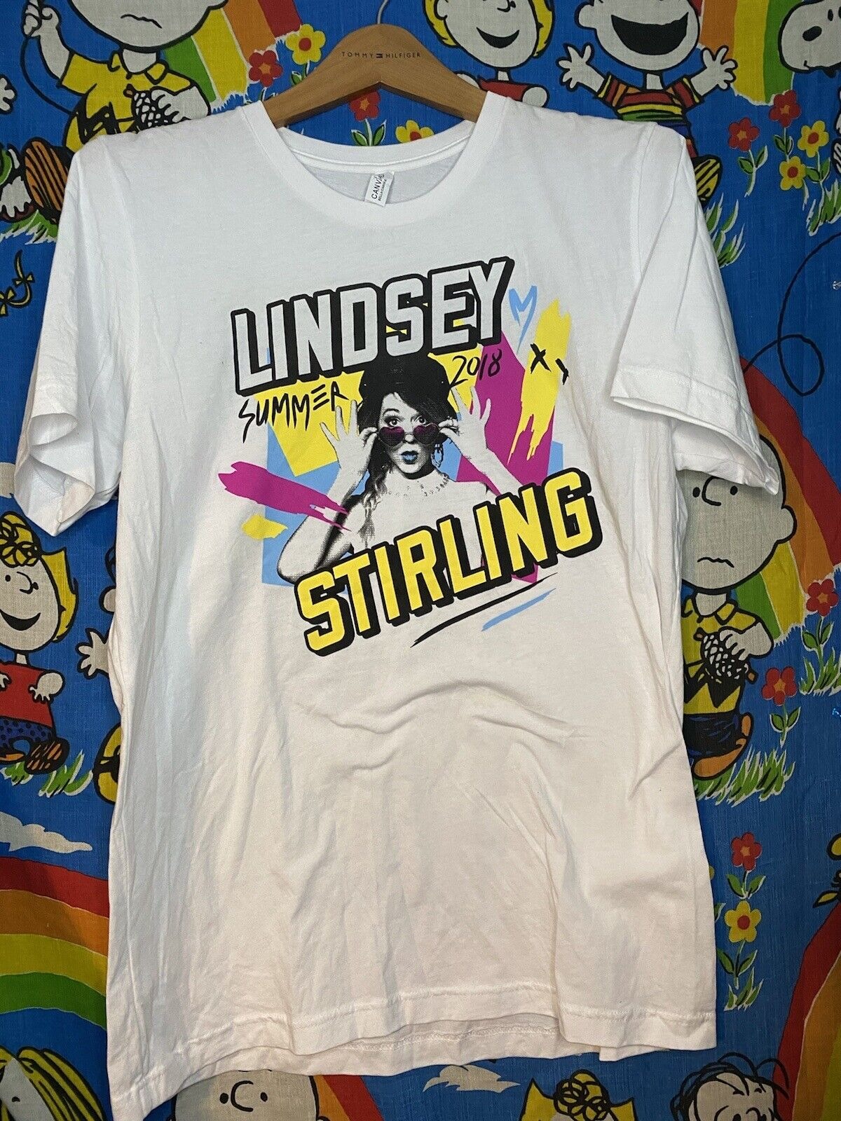 Lindsey Stirling 2018 Tour Shirt White New Tour Shirt