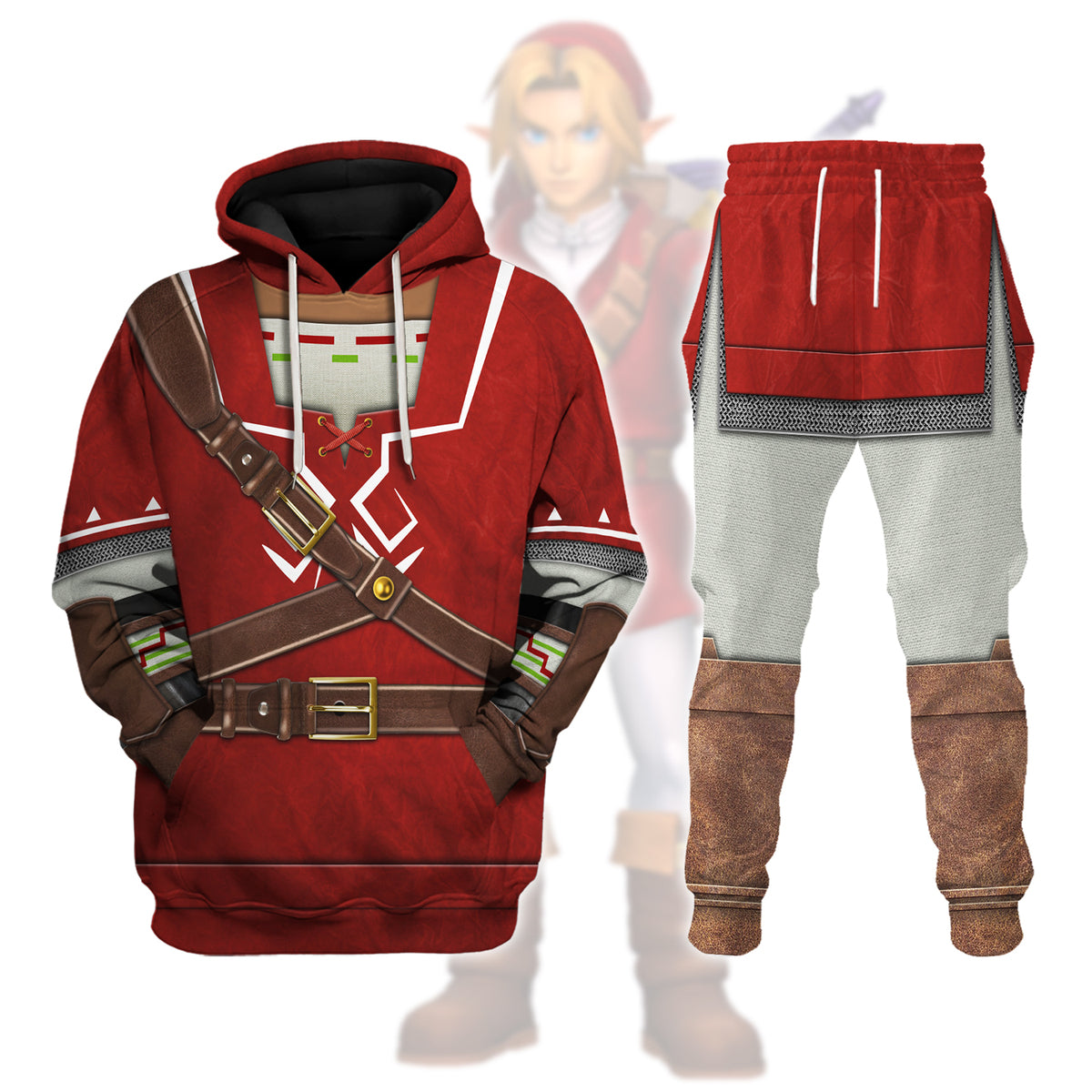 Link Goron Tunic Attire track suit 