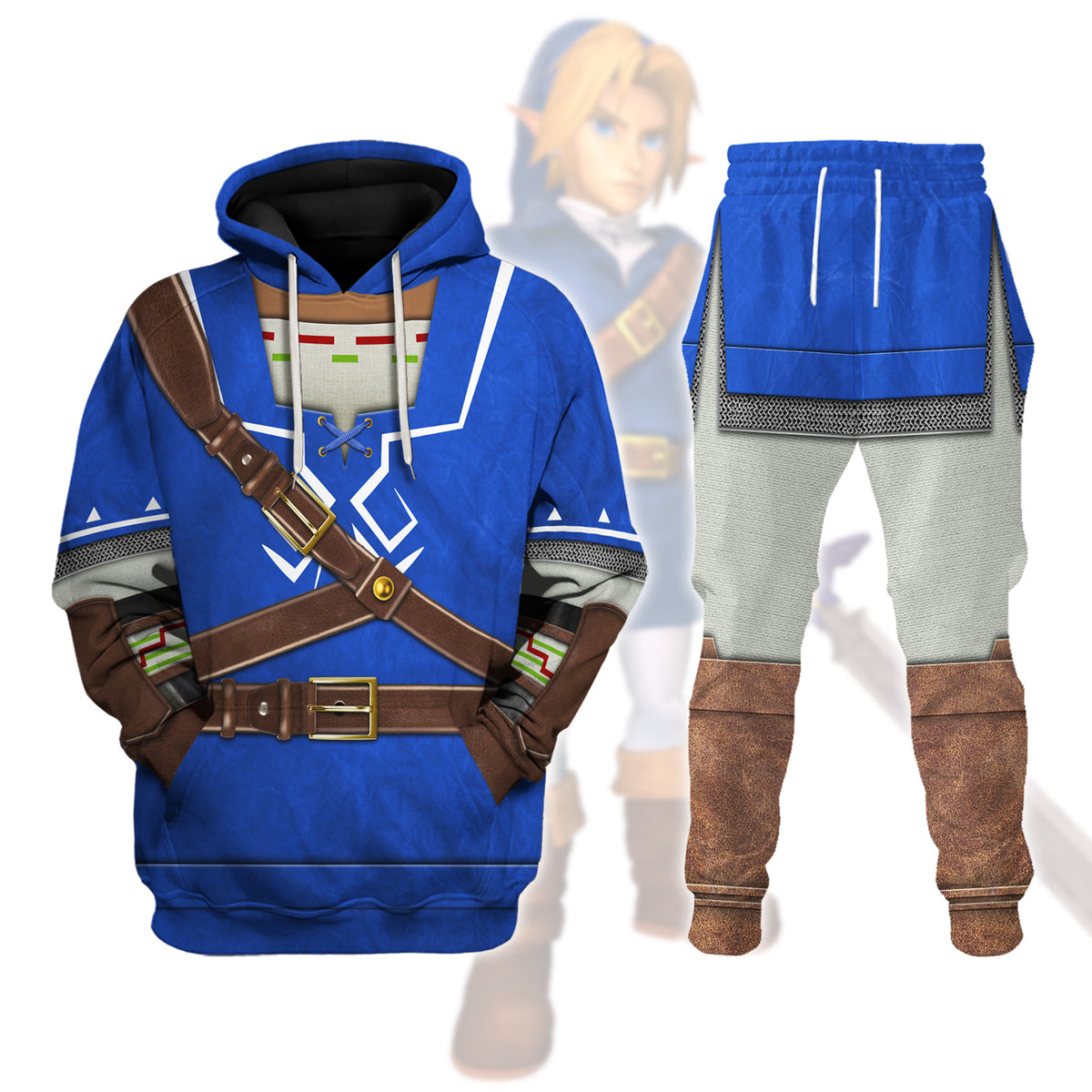 Link Zora Tunic Attire track suit 