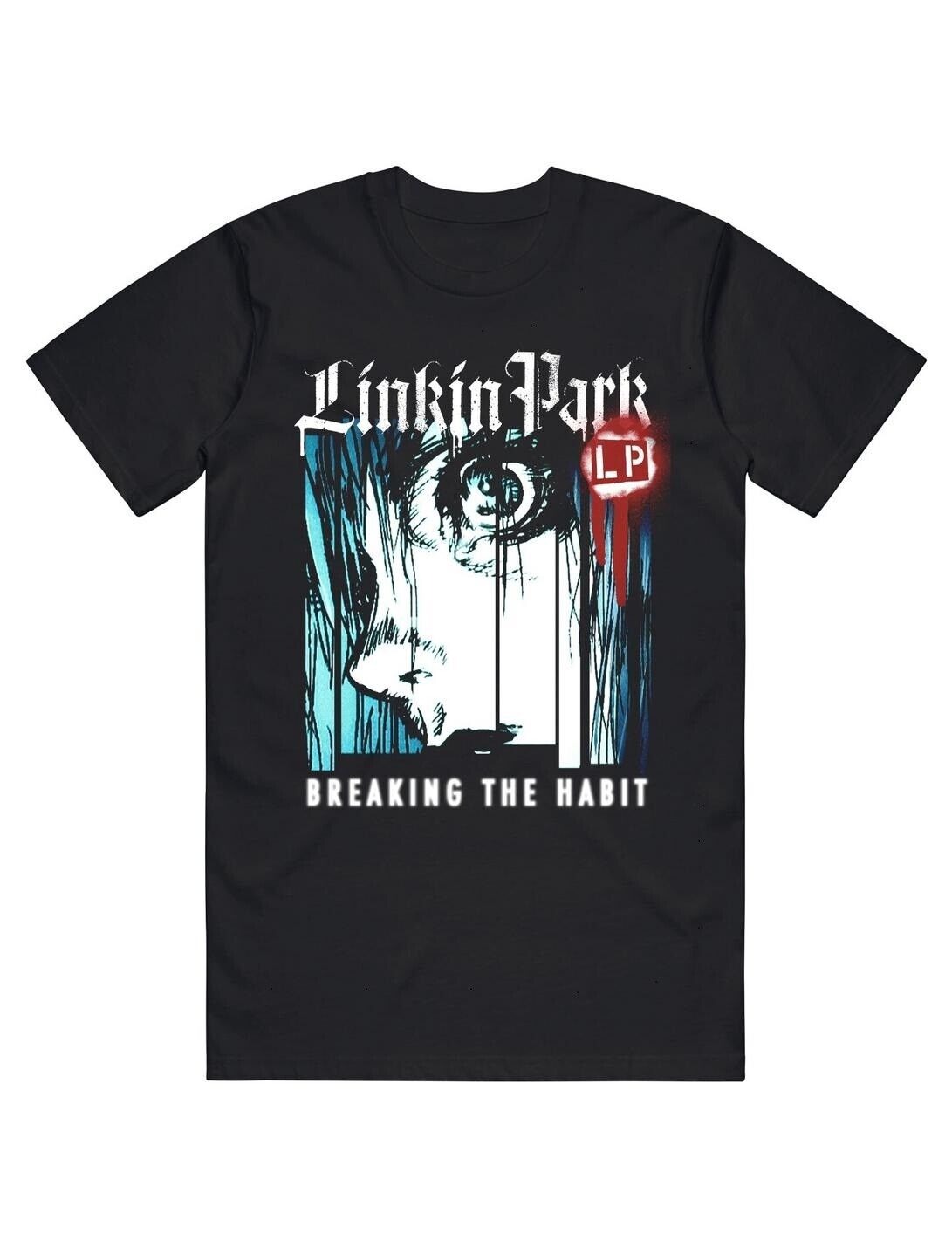 Linkin Park Breaking The Habit shirt TEE New Black Tshirt Fullsizes