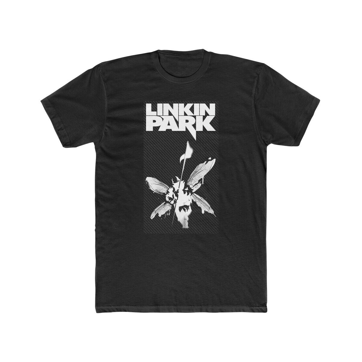 Linkin park T-shirt graphic art Men's Cotton Crew Tee