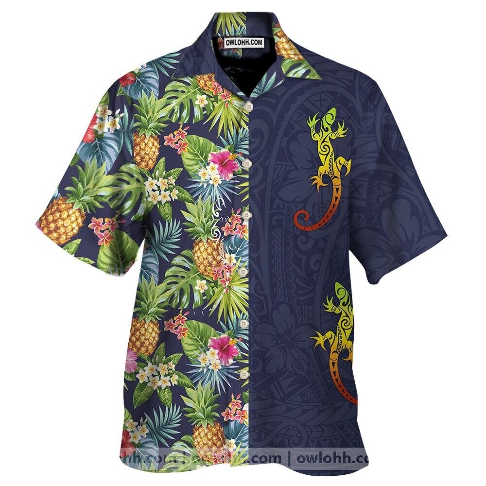 Lizard 3D Hawaiian Shirt For Men Women, Gift For Men and Women, S-5XL US Size