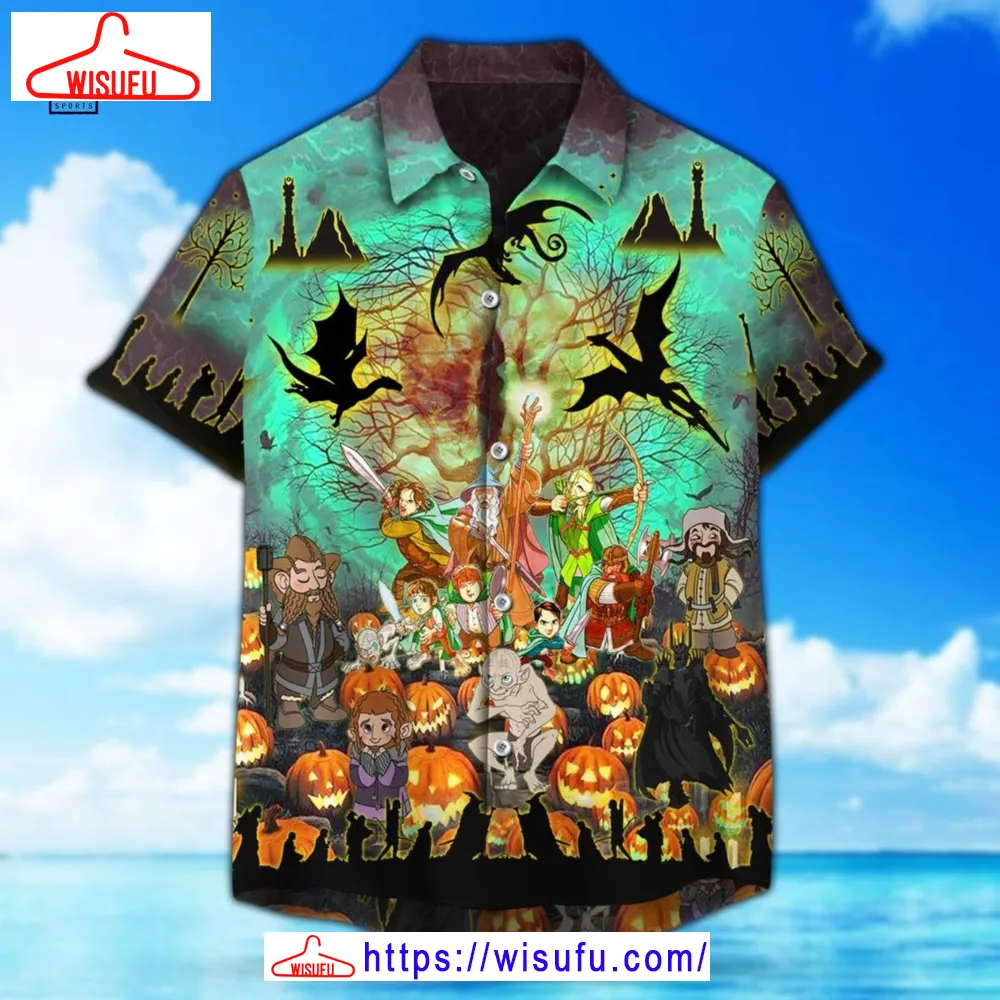 Lord Of The Ring In Halloween Hawaiian Shirt, New Fashion Gifts