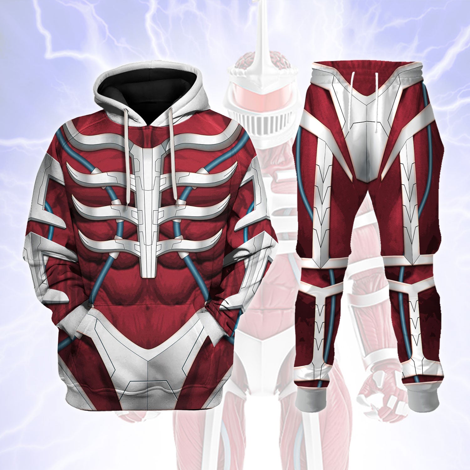 Lord Zedd Mighty Morphin track suit 