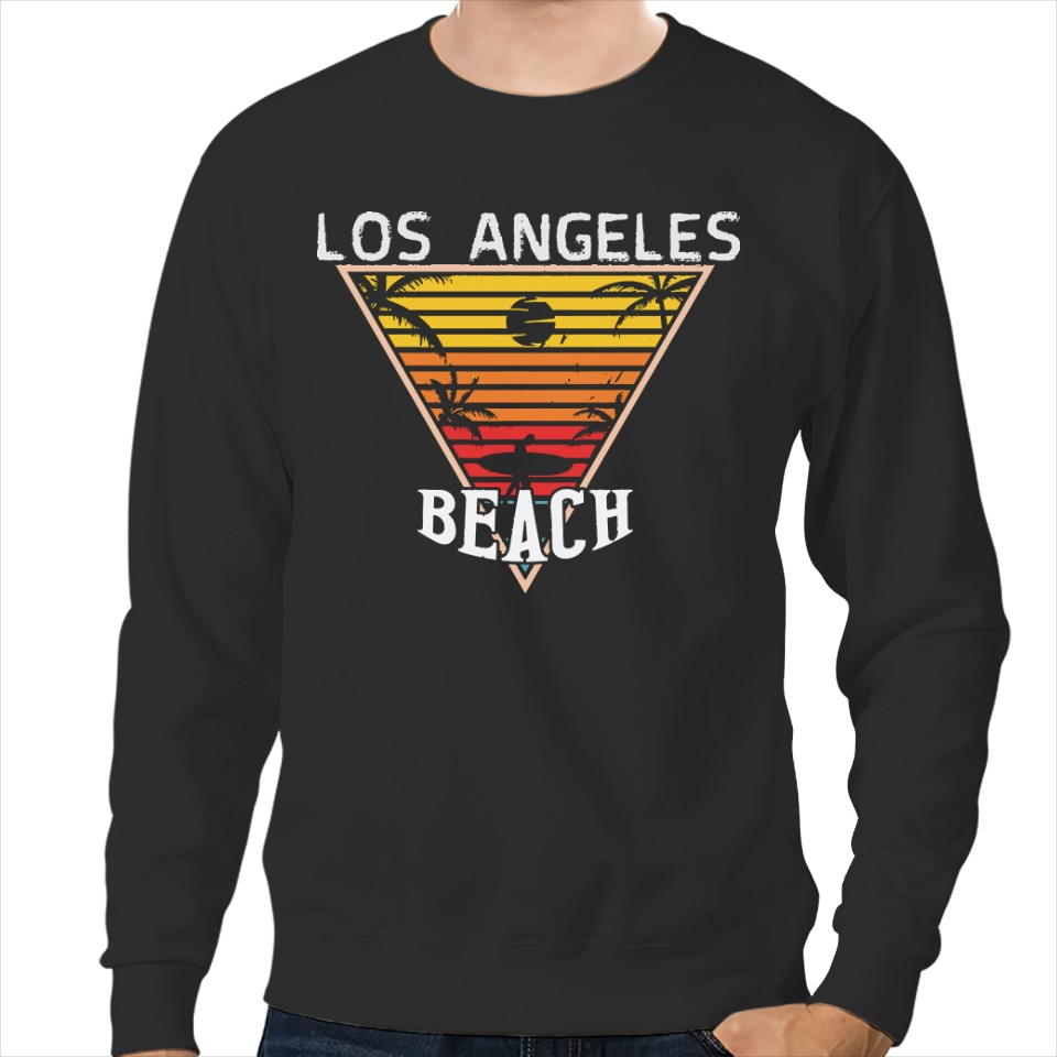 Los Angeles Beach happiness in Los Angeles Sweatshirts