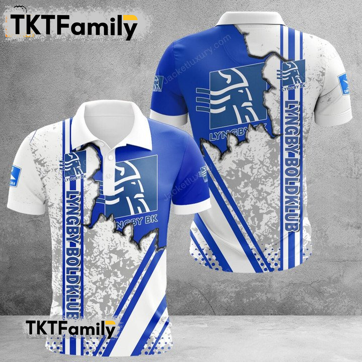 Lyngby Boldklub 3d polo shirt TKT Familys