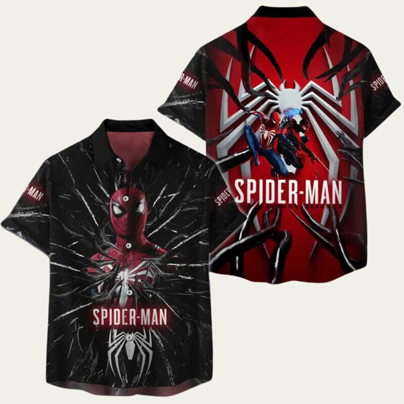 MARVELS SPIDER MAN 2 HAWAIIAN SHIRT