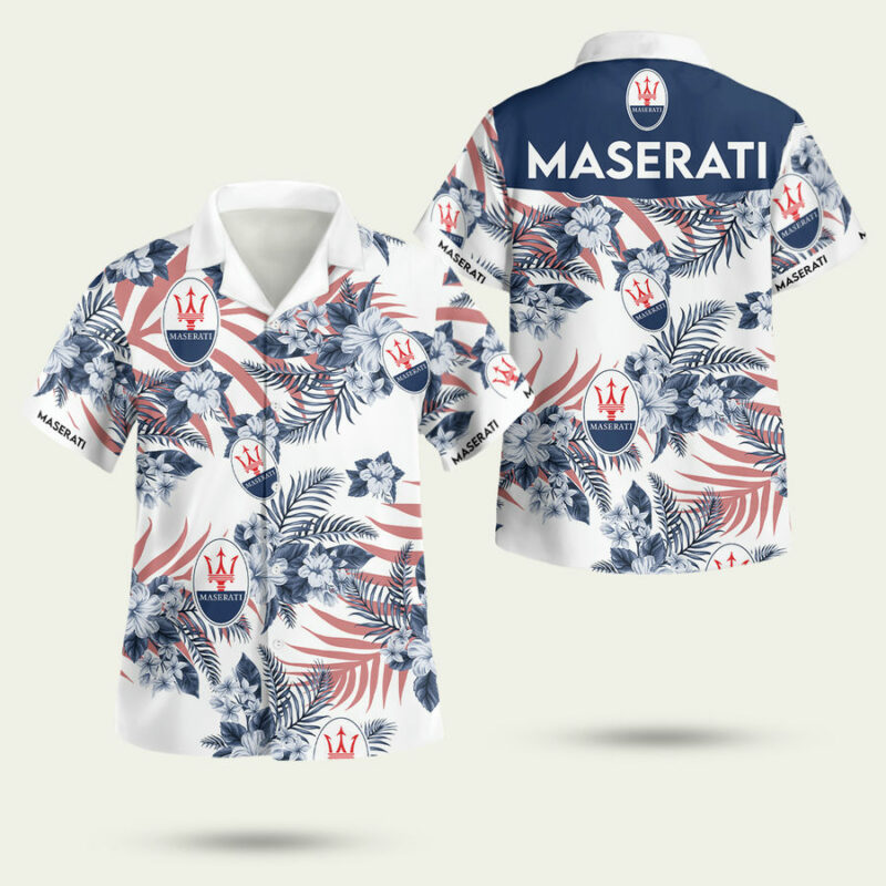 MASERATI HAWAIIAN SHIRT