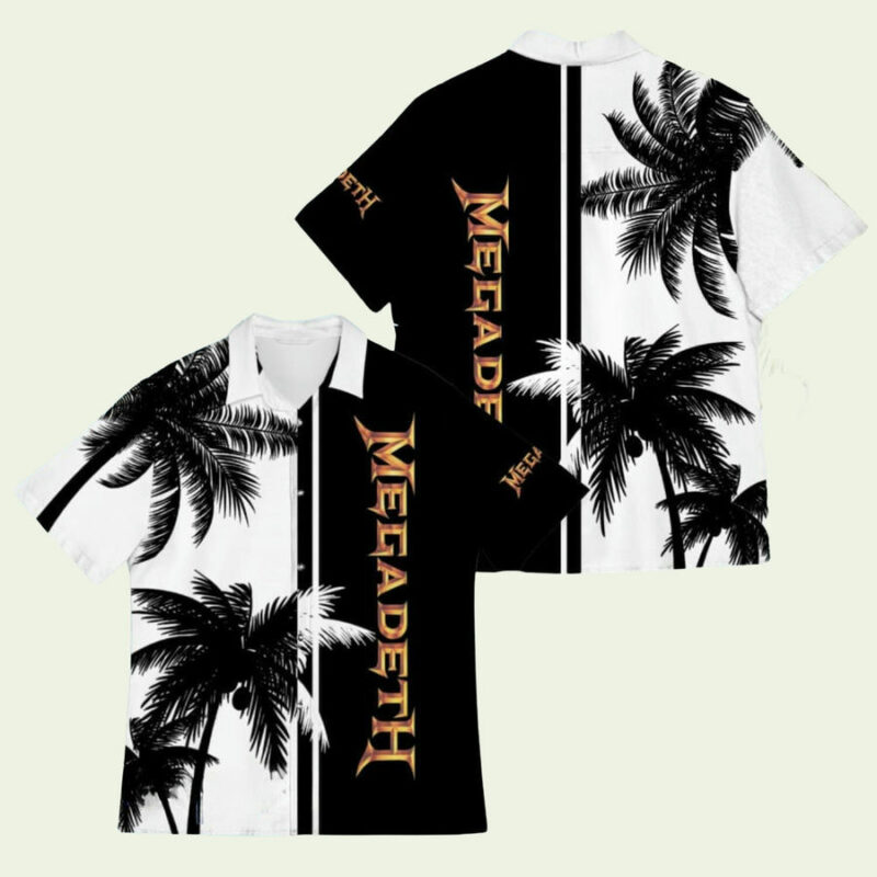 MEGADETH COCONUT VINTAGE HAWAIIAN SHIRT