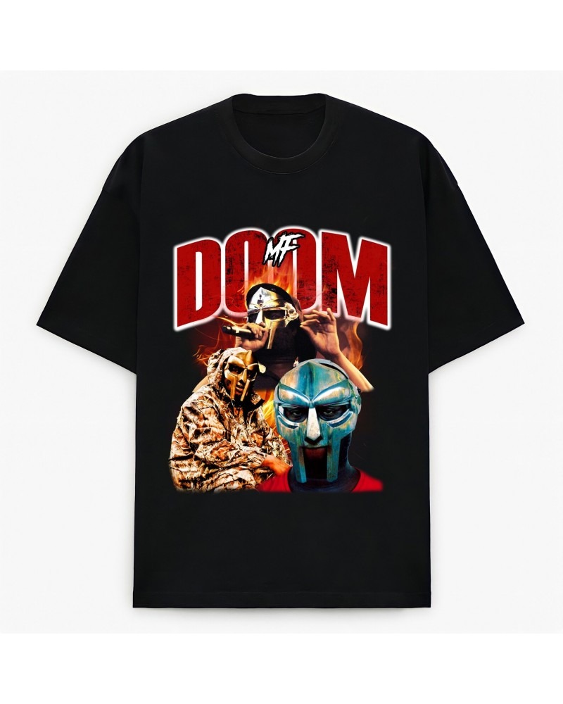 MF Doom Retro Merch Tee - Black