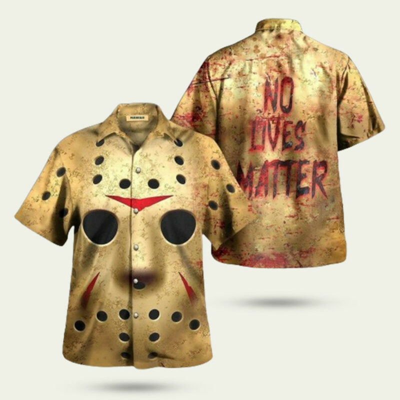 MICHAEL MYERS NO LIVES MATTER SUMMER HAWAIIAN SHIRT