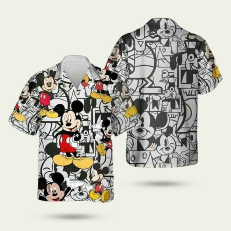 MICKEY MOUSE DISNEY RETRO HAWAIIAN SHIRT