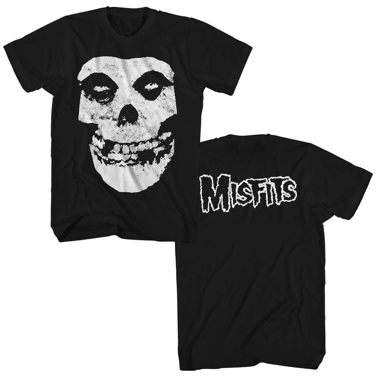 MISFITS CRIMSON GHOST FIEND SKULL T-SHIRT DOUBLE SIDED