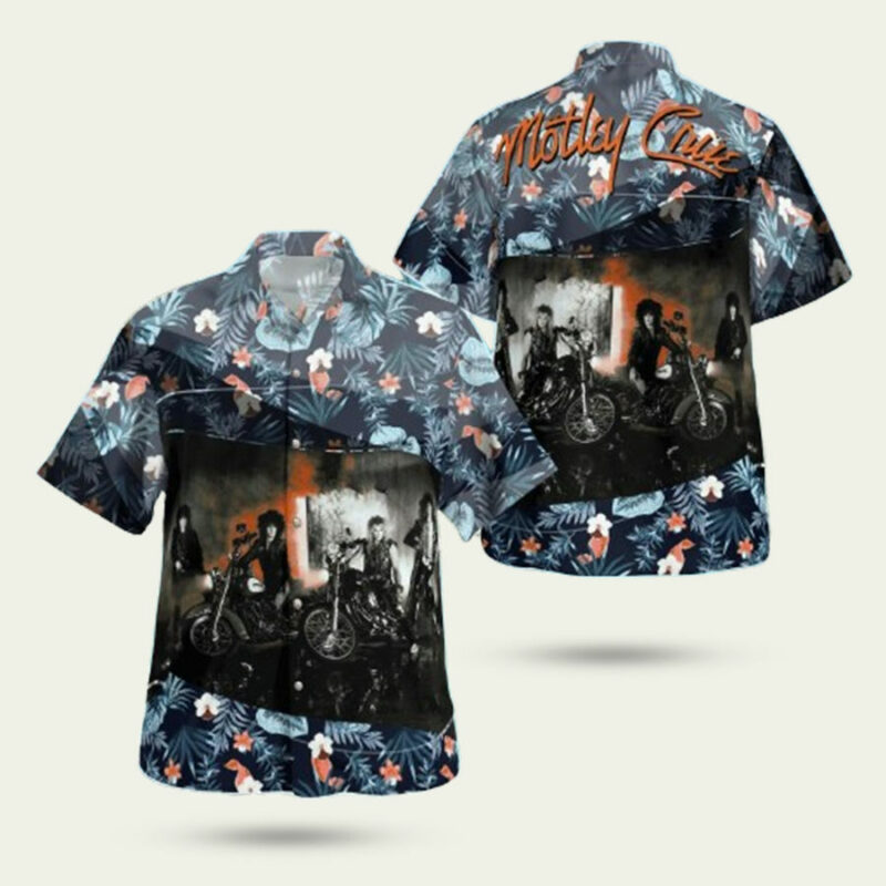 MOTLEY CRUE TROPICAL HAWAIIAN SHIRT