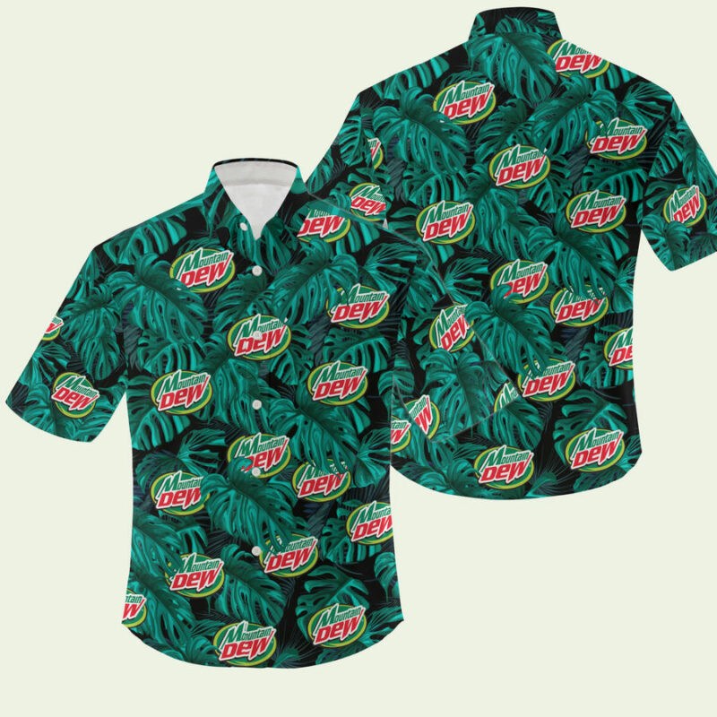 MOUNTAIN DEW HAWAIIAN SHIRT