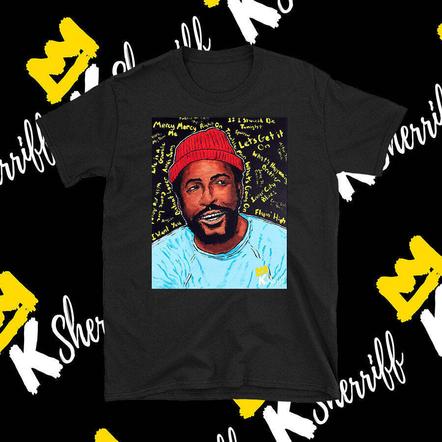 Marvin Gaye T-Shirt black