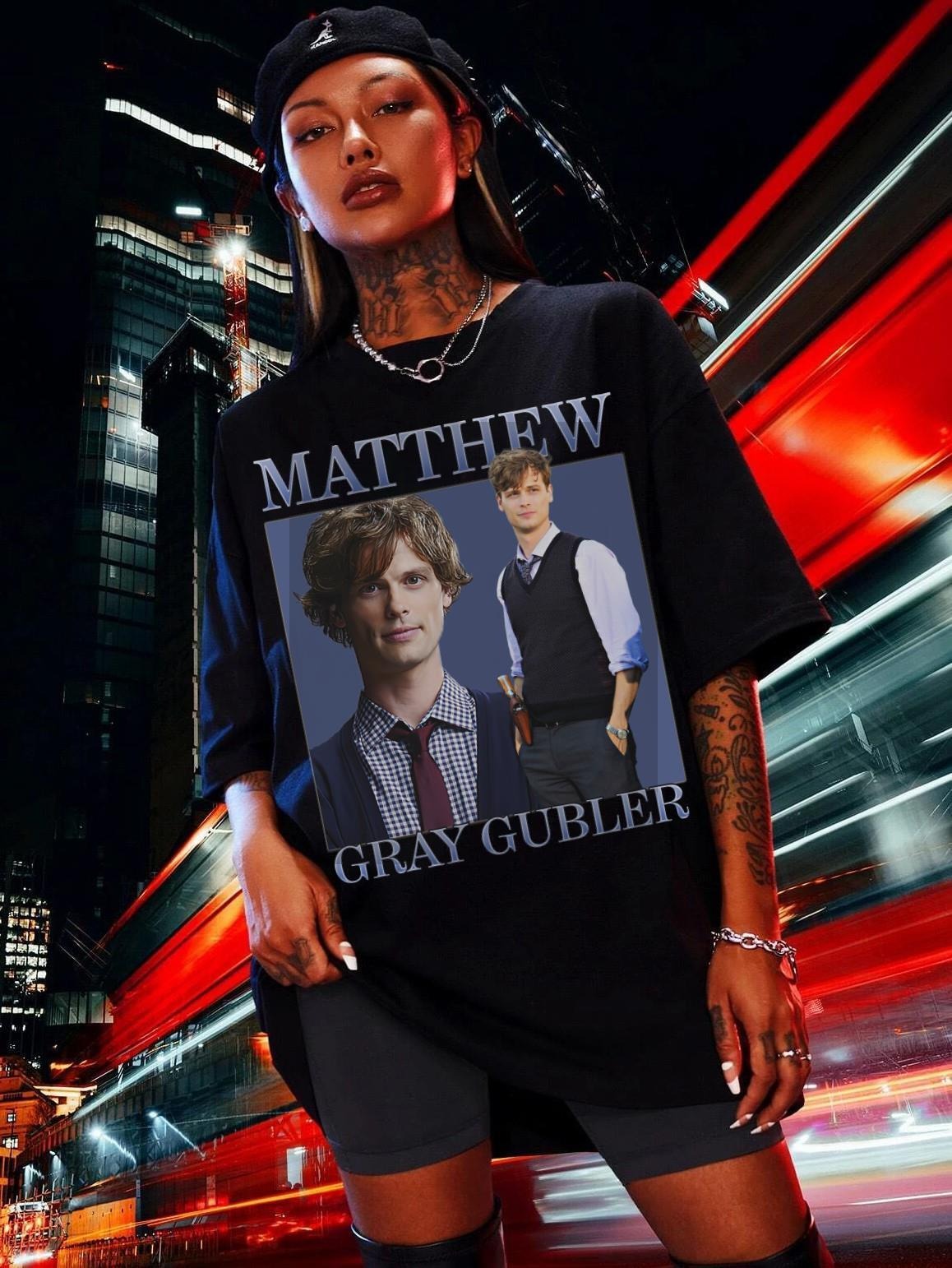 Matthew Gray Gubler Unisex T-Shirt criminal minds,tv series shirt,homage t-shirt