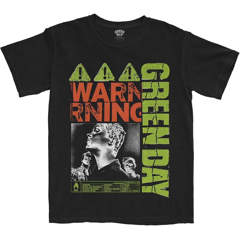 Men's Green Day Warning T-shirt