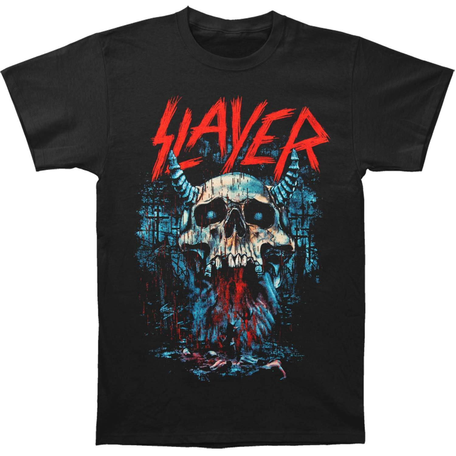 Men's Slayer Bloody Rain T-shirt Small Black