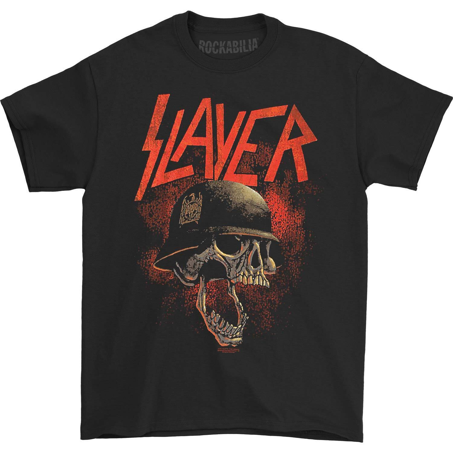 Men's Slayer Hellmit Soldier T-shirt  Black