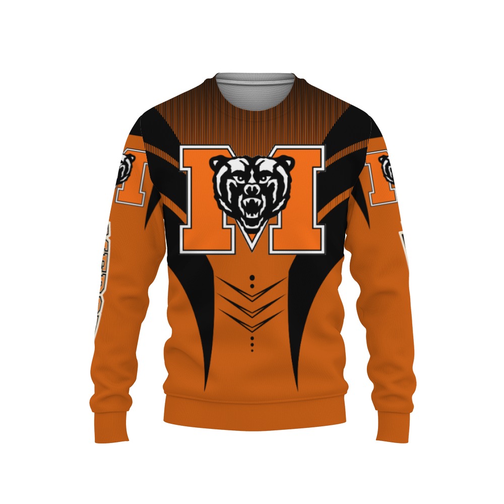 Mercer Bears Football American Day, Sport Teams Champion 3D Shirt-3D Sweatshirt