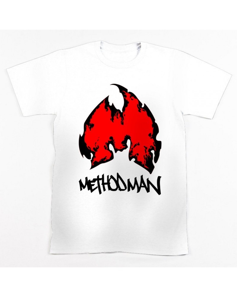 Method Man Flame Tee - White