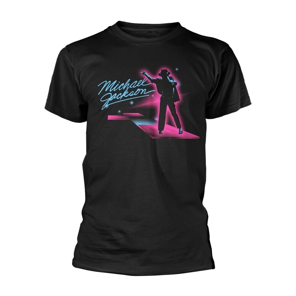 Michael Jackson Neon Official Tee T-Shirt Mens Unisex