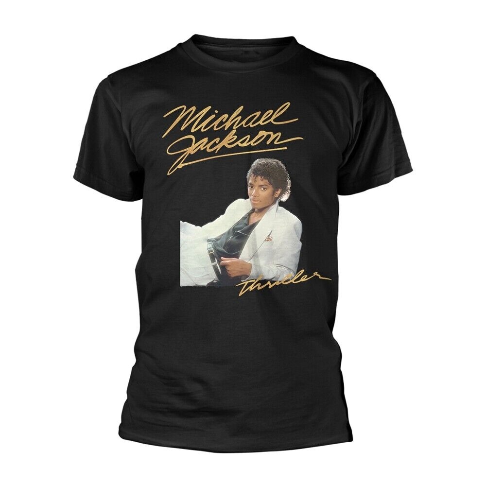 Michael Jackson Thriller Album Cover Official Tee T-Shirt Mens Unisex