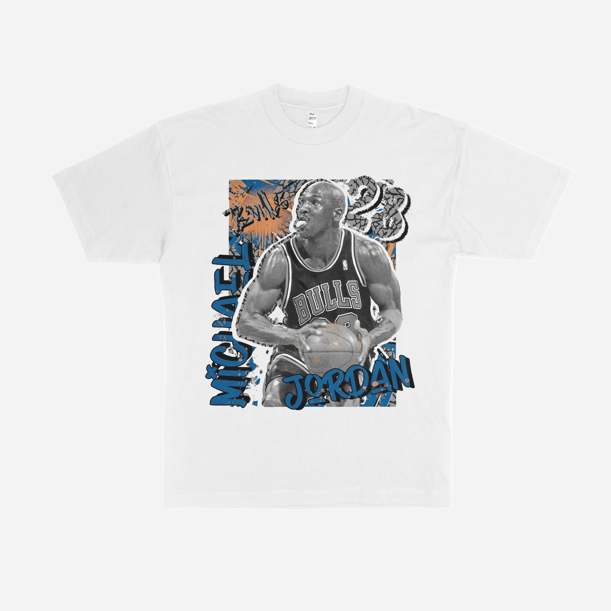 Michael Jordan 23 Bulls Wizards Graphic T-Shirt