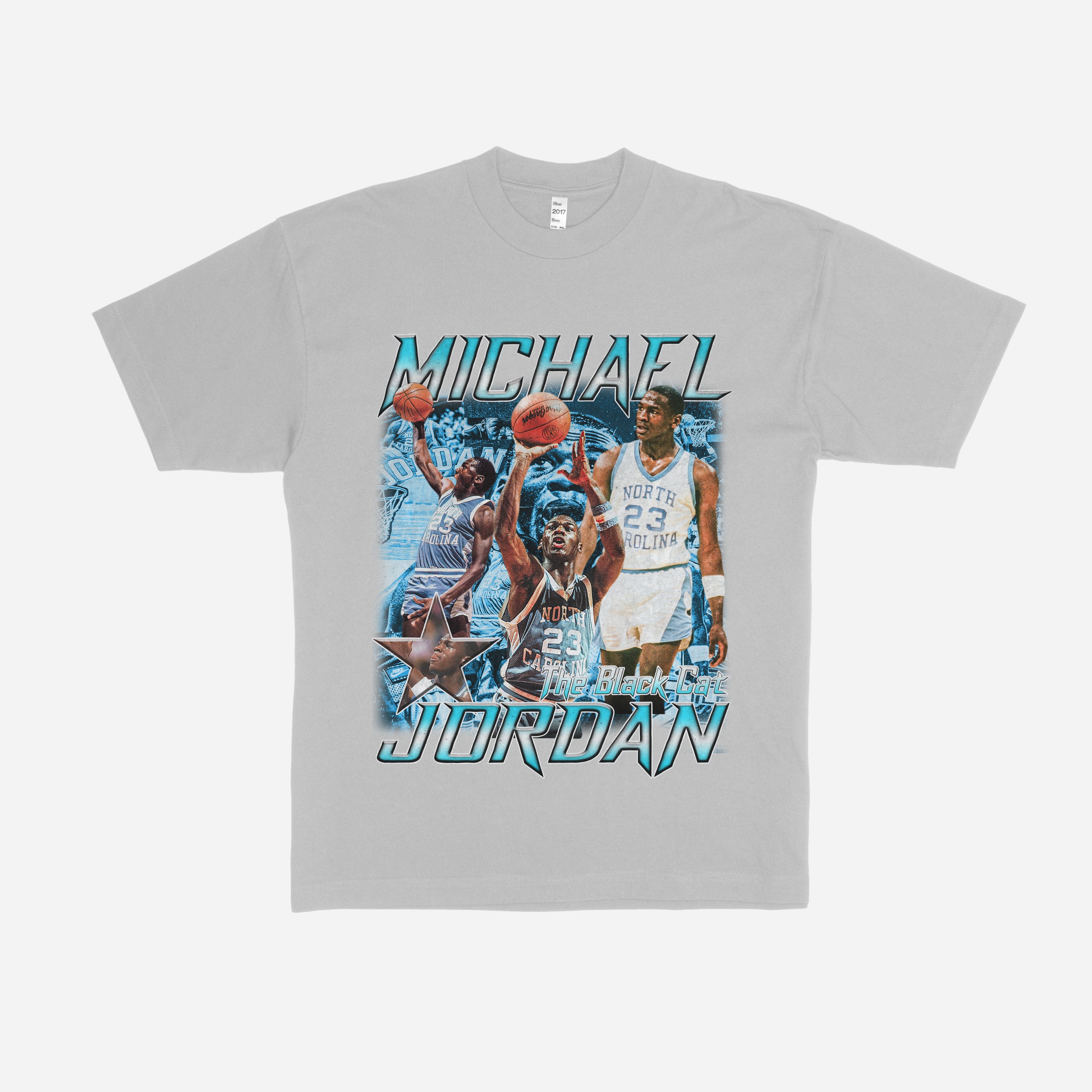 Michael Jordan Black Cat Vintage Graphic T-Shirt - HeatStreet Classics