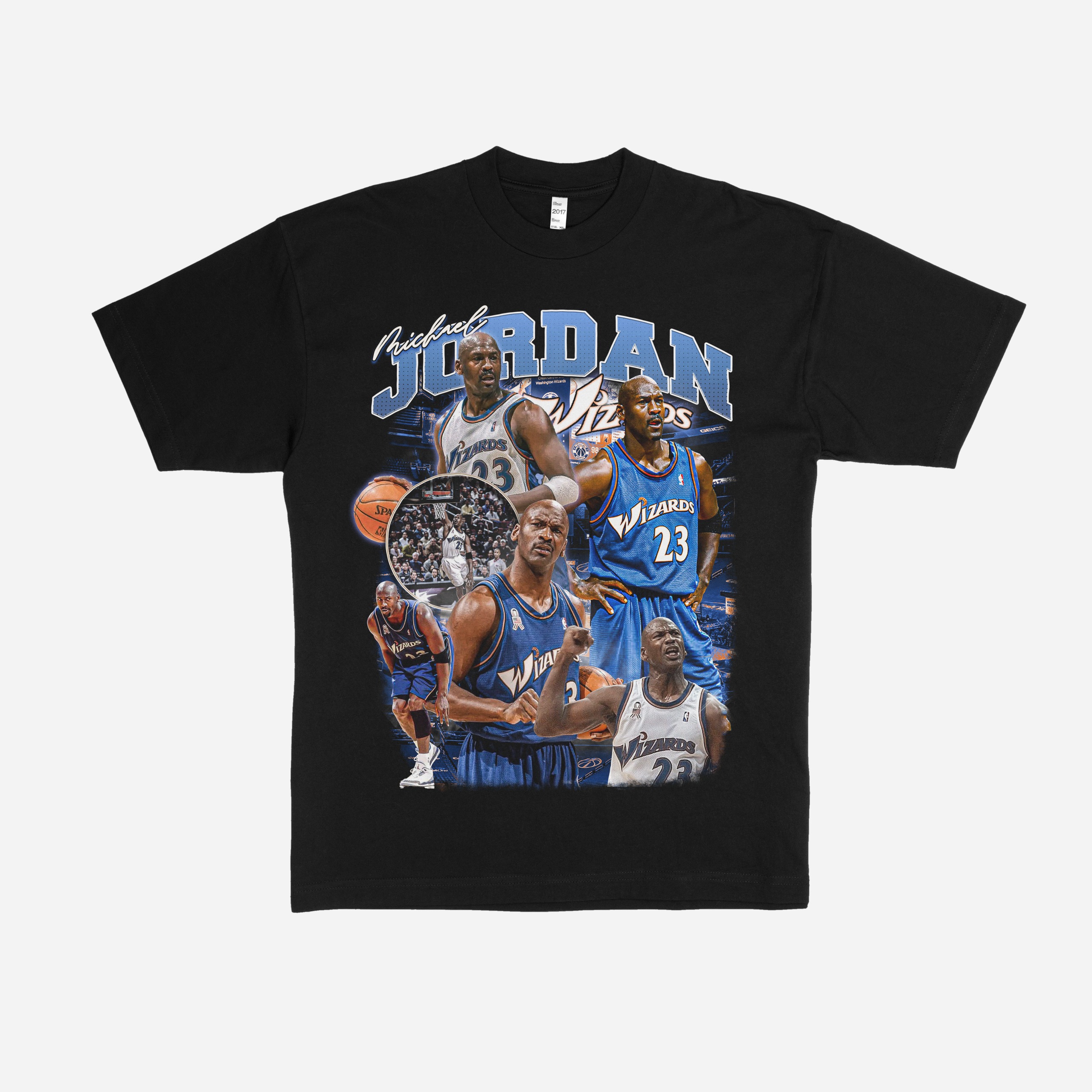 Michael Jordan Wizards Vintage Graphic T-Shirt - HeatStreet Classics