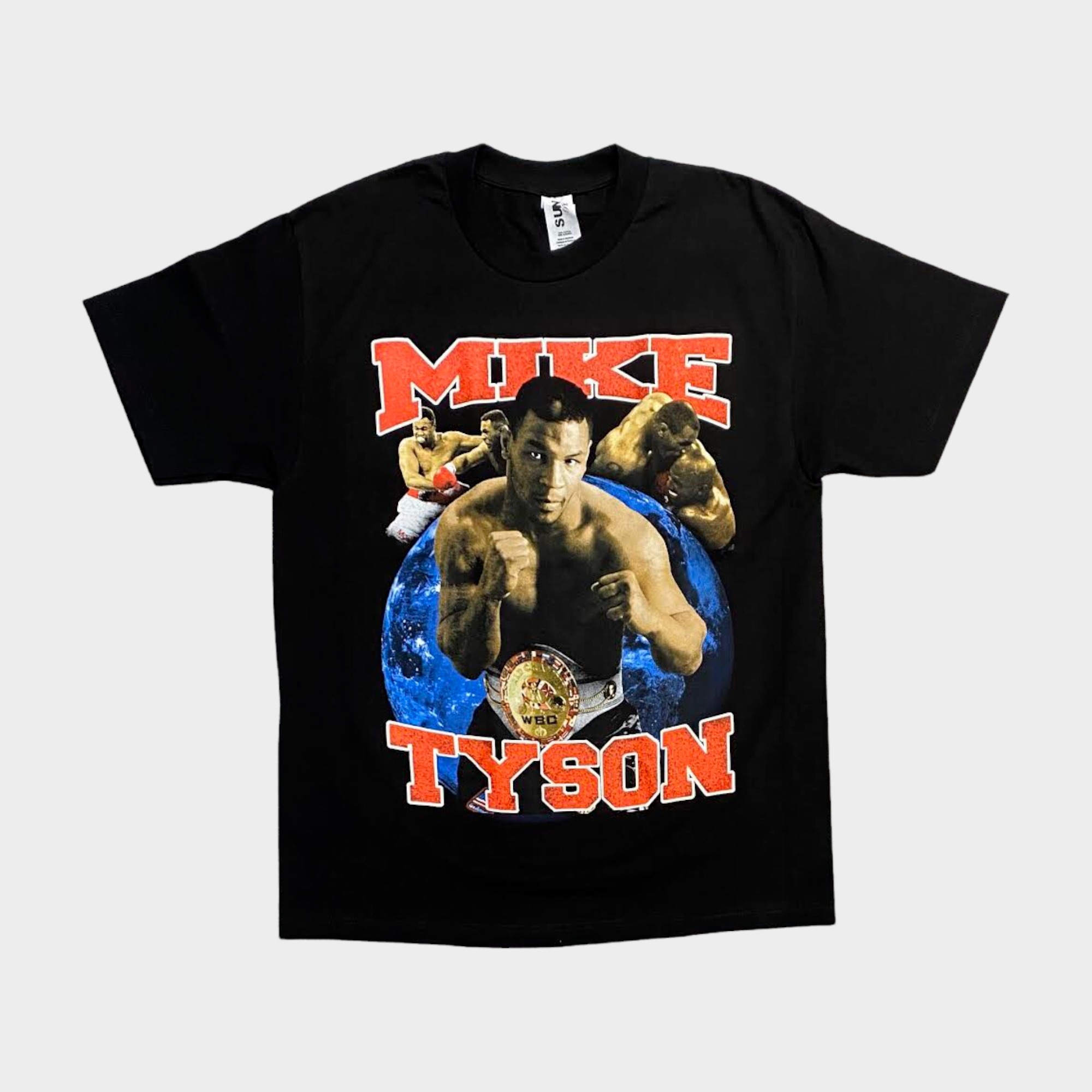 Mike Tyson Unisex Black Graphic T-Shirt