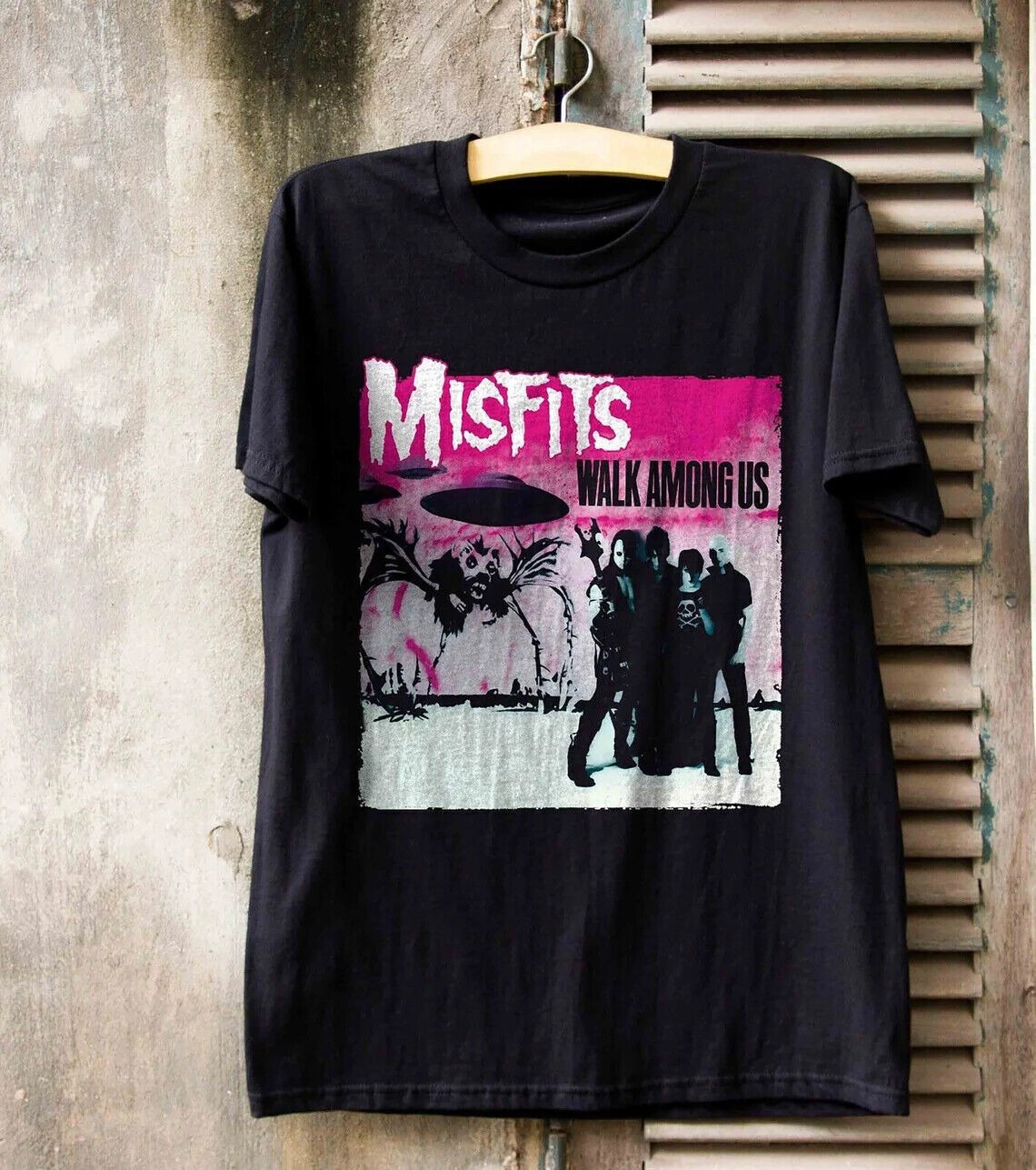 Misfits Walk Among Us Album T-Shirt , Misfits vintage t shirt