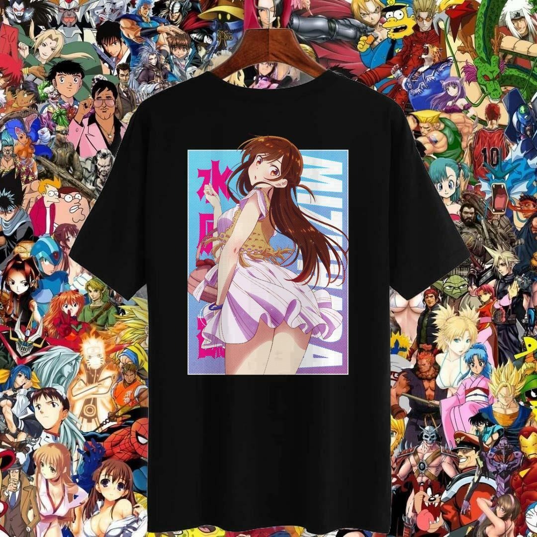 Mizuhara Chizuru Classic T-Shirt, rent a girlfriend, kanojo okarishimasu, anime