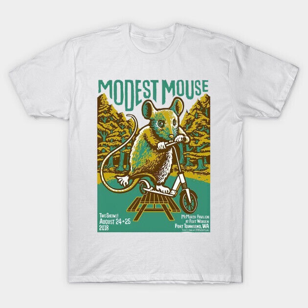 Modest mouse T-Shirt Short Sleeve All, Unisex T-shirt, Mouse Tee