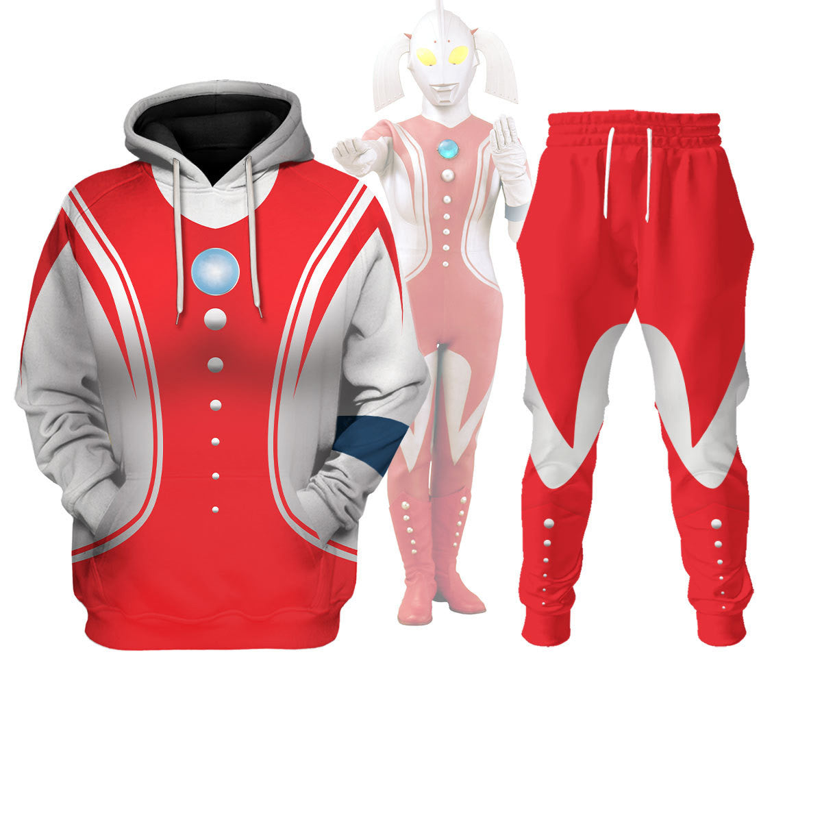 Mother of Ultraman cosplay track suit 