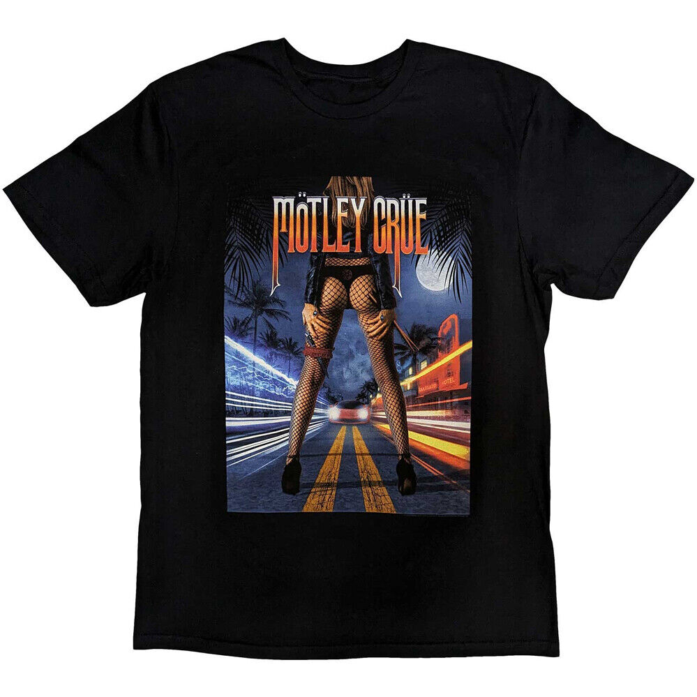 Motley Crue - Miami - Black t-shirt