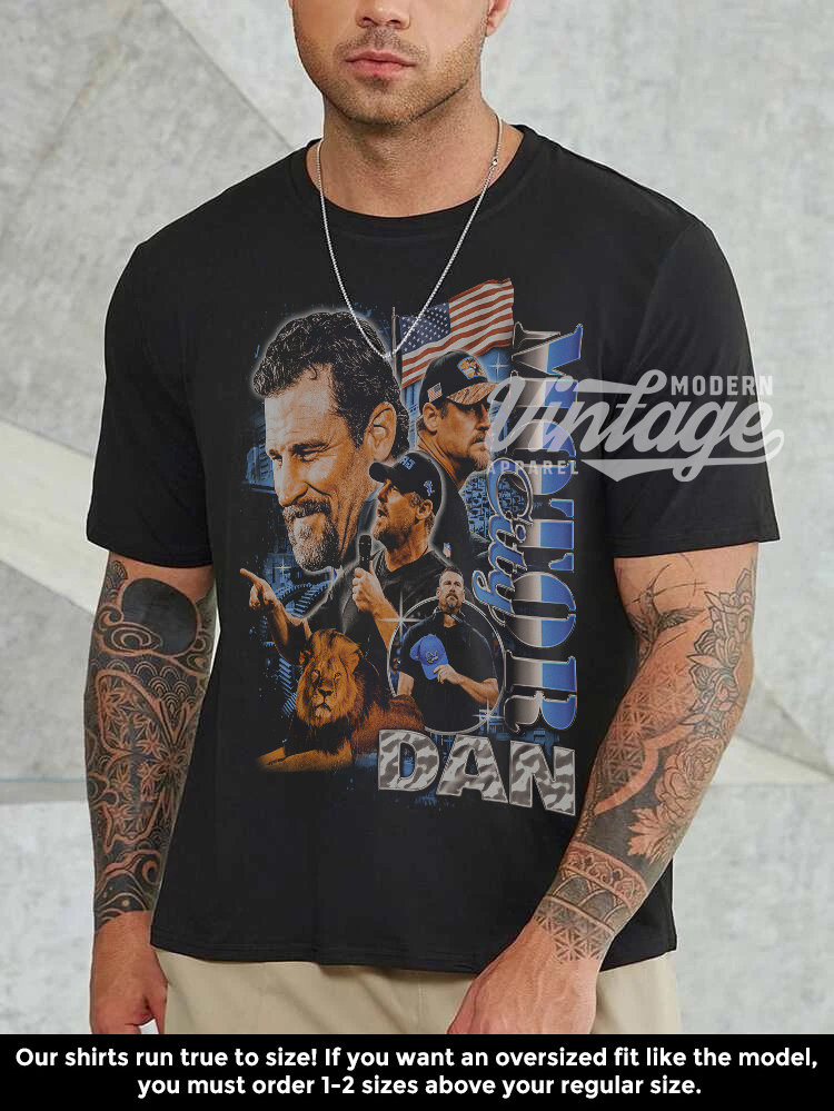 Motor City Dan Shirt, Football shirt, Classic 90s Graphic Tee, Unisex, Vintage Bootleg, Gift, Retro