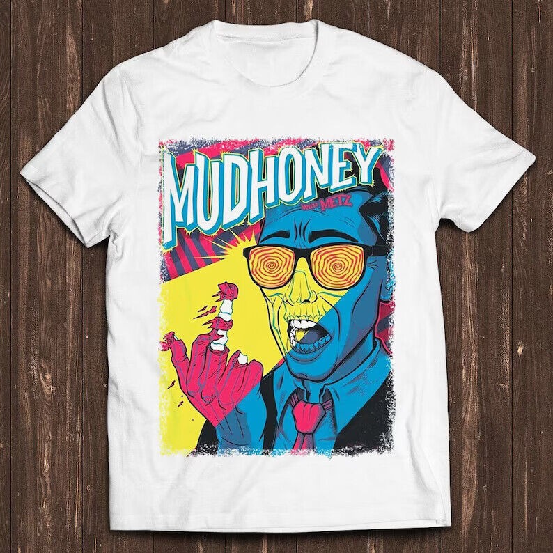 Mudhoney Band Heaven Rock Grunge Meme Gift Funny Tee Style Unisex Gamer